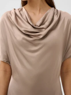 Soaked in Luxury Damen Kleid - Evilia in beige
