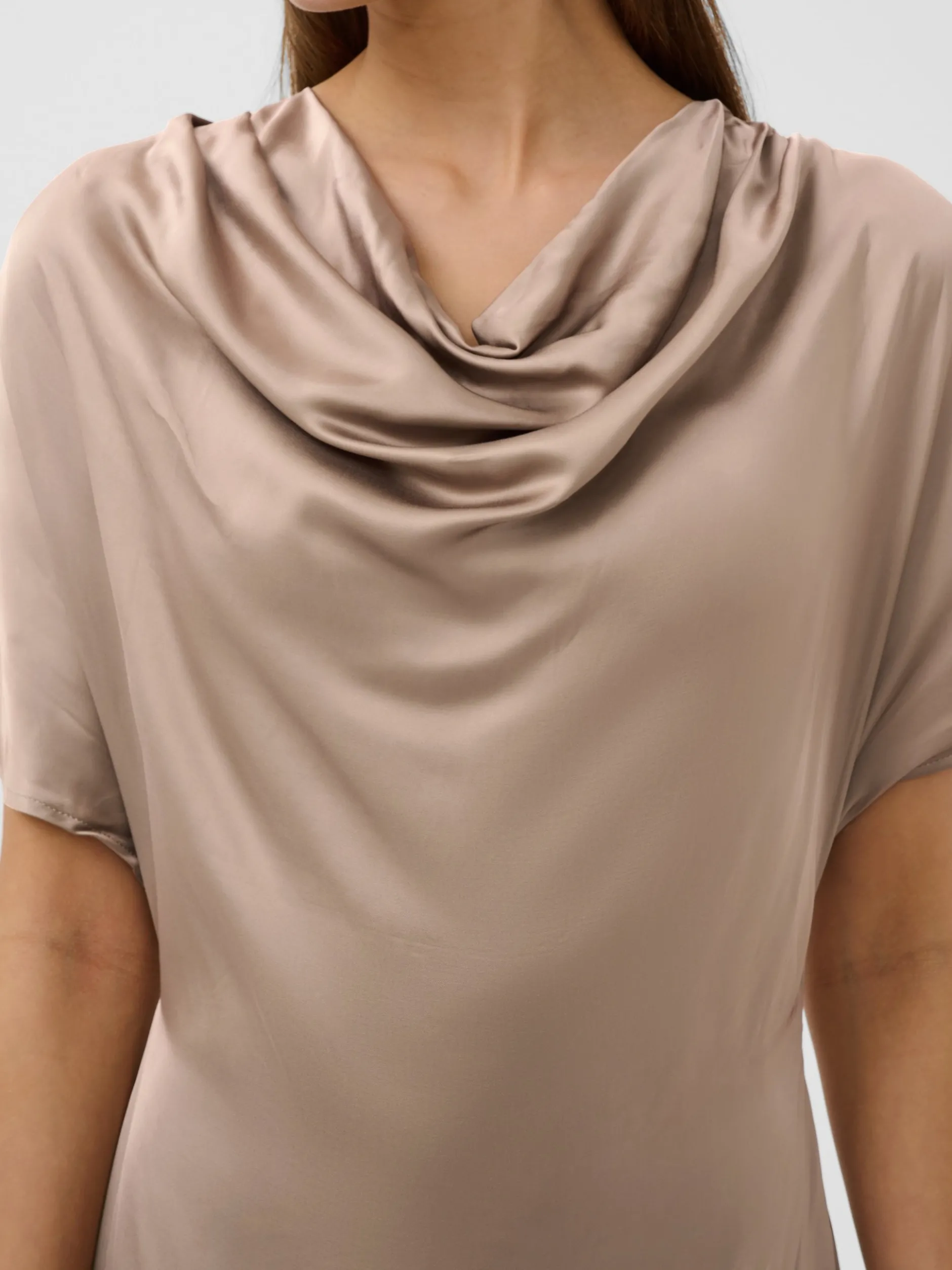 Soaked in Luxury Damen Kleid - Evilia in beige