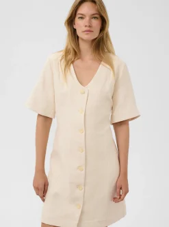 Soaked in Luxury Damen Kleid SLSambesi in beige