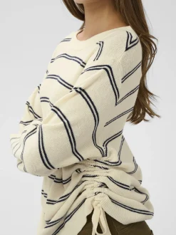 Soaked in Luxury Damen Strickpullover SLSanja in vanille