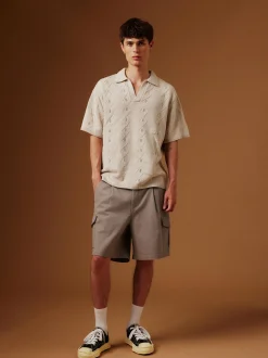 Solid Herren Bermudas - SDEthan in beige