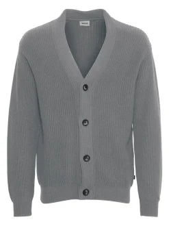 Solid Herren Cardigan - SDGore in grau