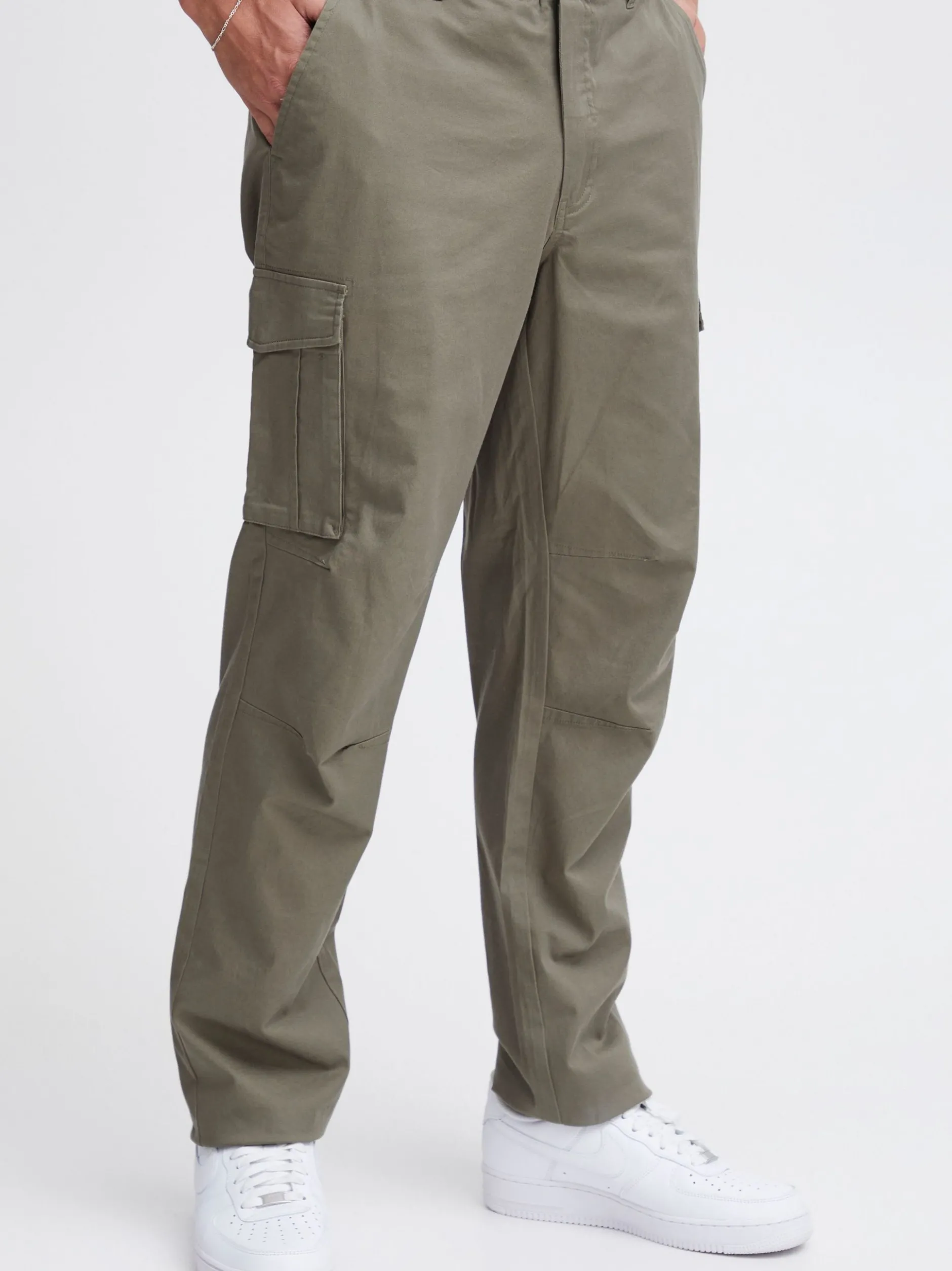 Solid Herren Cargohose - SDJoe in oliv