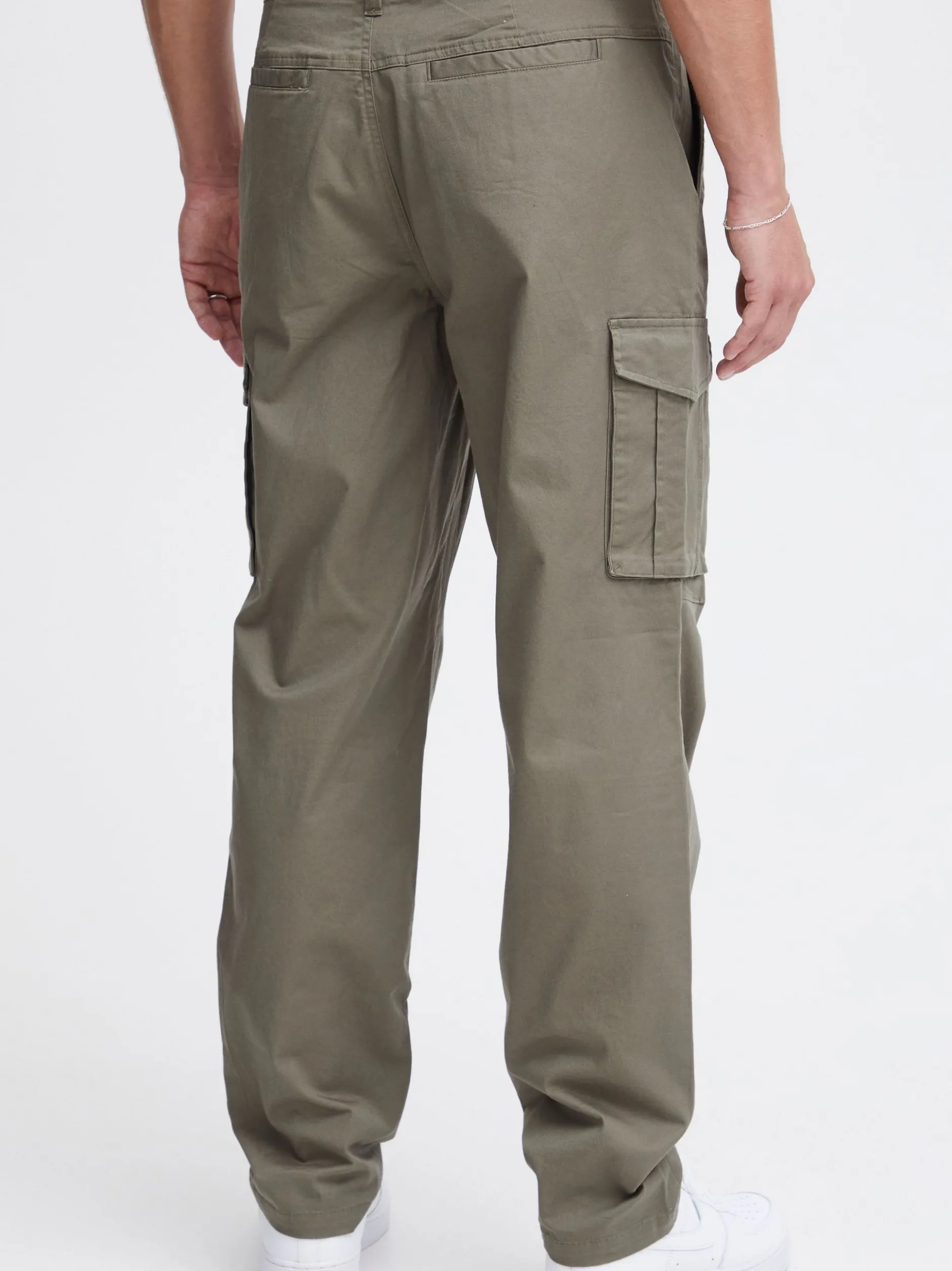 Solid Herren Cargohose - SDJoe in oliv