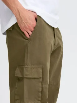 Solid Herren Cargohose - SDLiam in grün