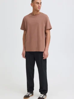 Solid Herren Cargohose - SDMohan Stretch in schwarz