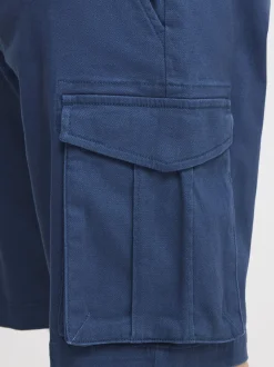 Solid Herren Cargoshorts - SDKarim in blau
