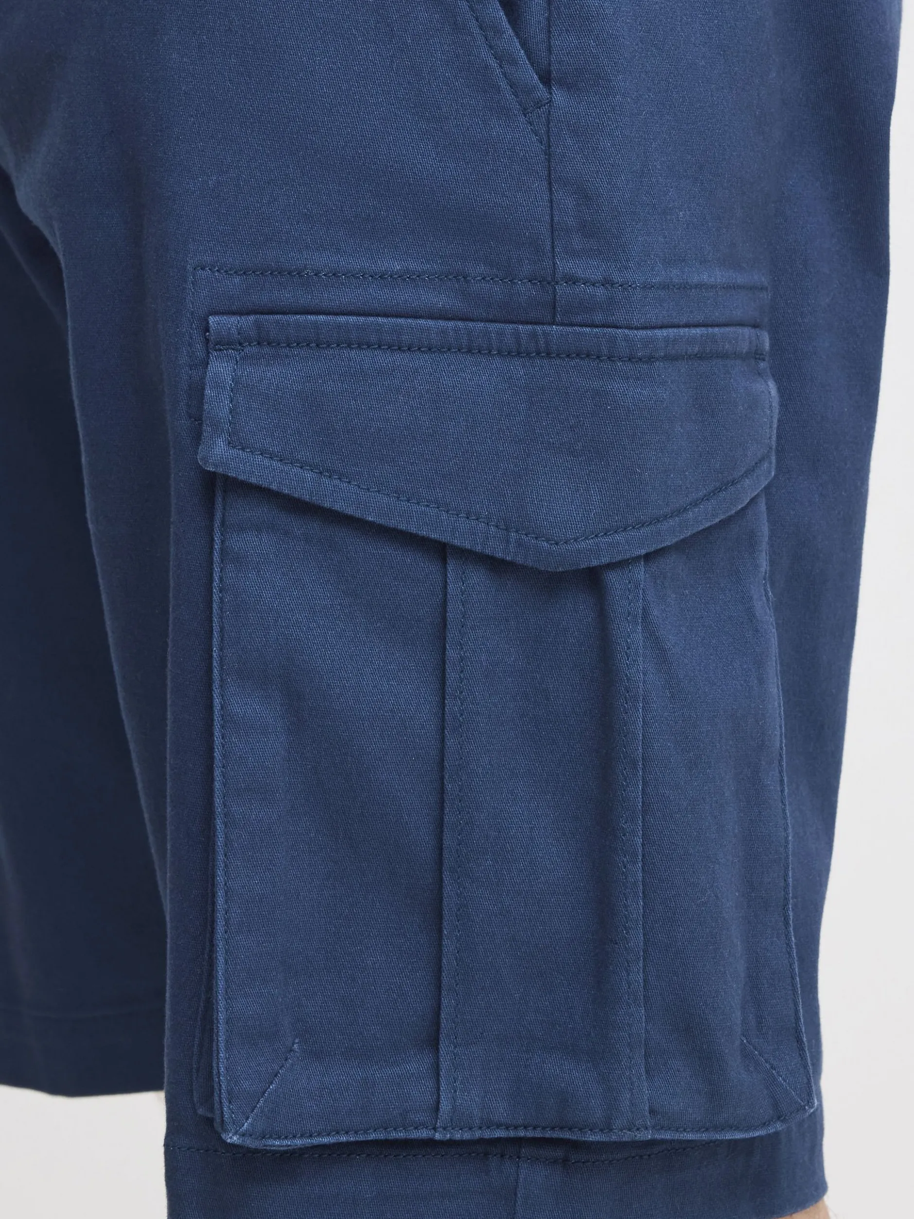 Solid Herren Cargoshorts - SDKarim in blau