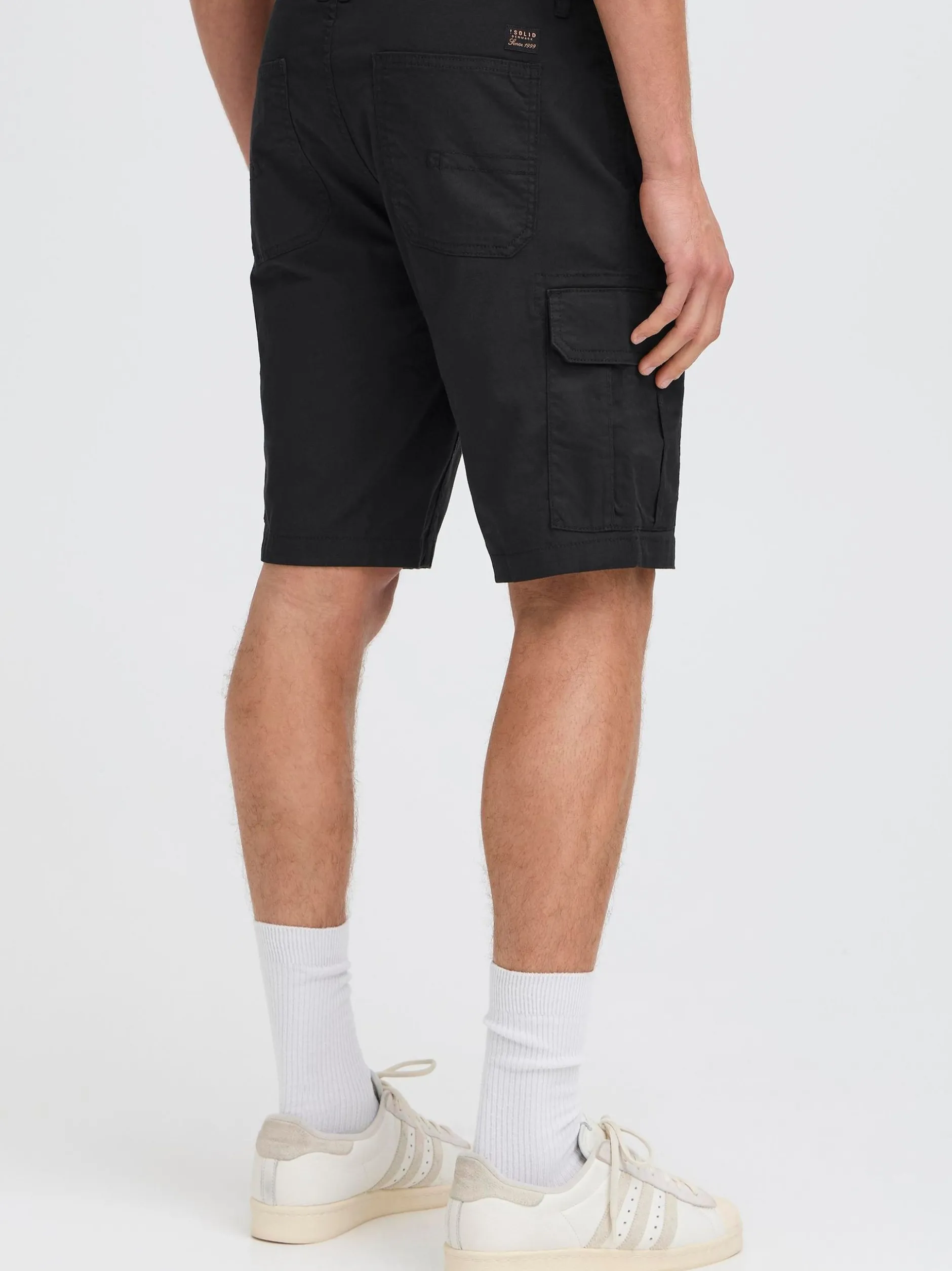 Solid Herren Cargoshorts - SDKallant in schwarz
