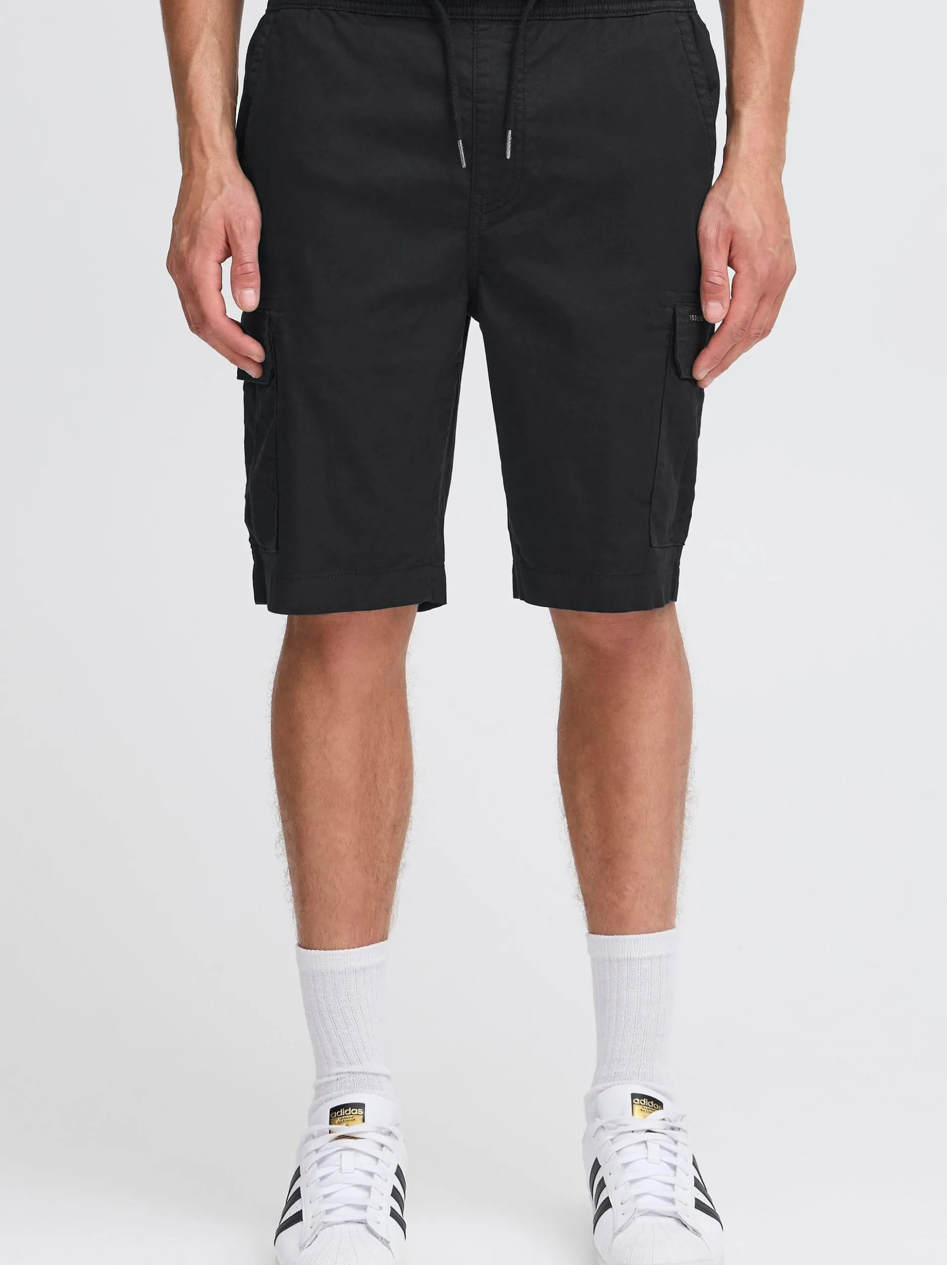 Solid Herren Cargoshorts - SDKalles in schwarz