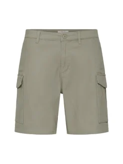 Solid Herren Cargoshorts - SDMohan Stretch in grün