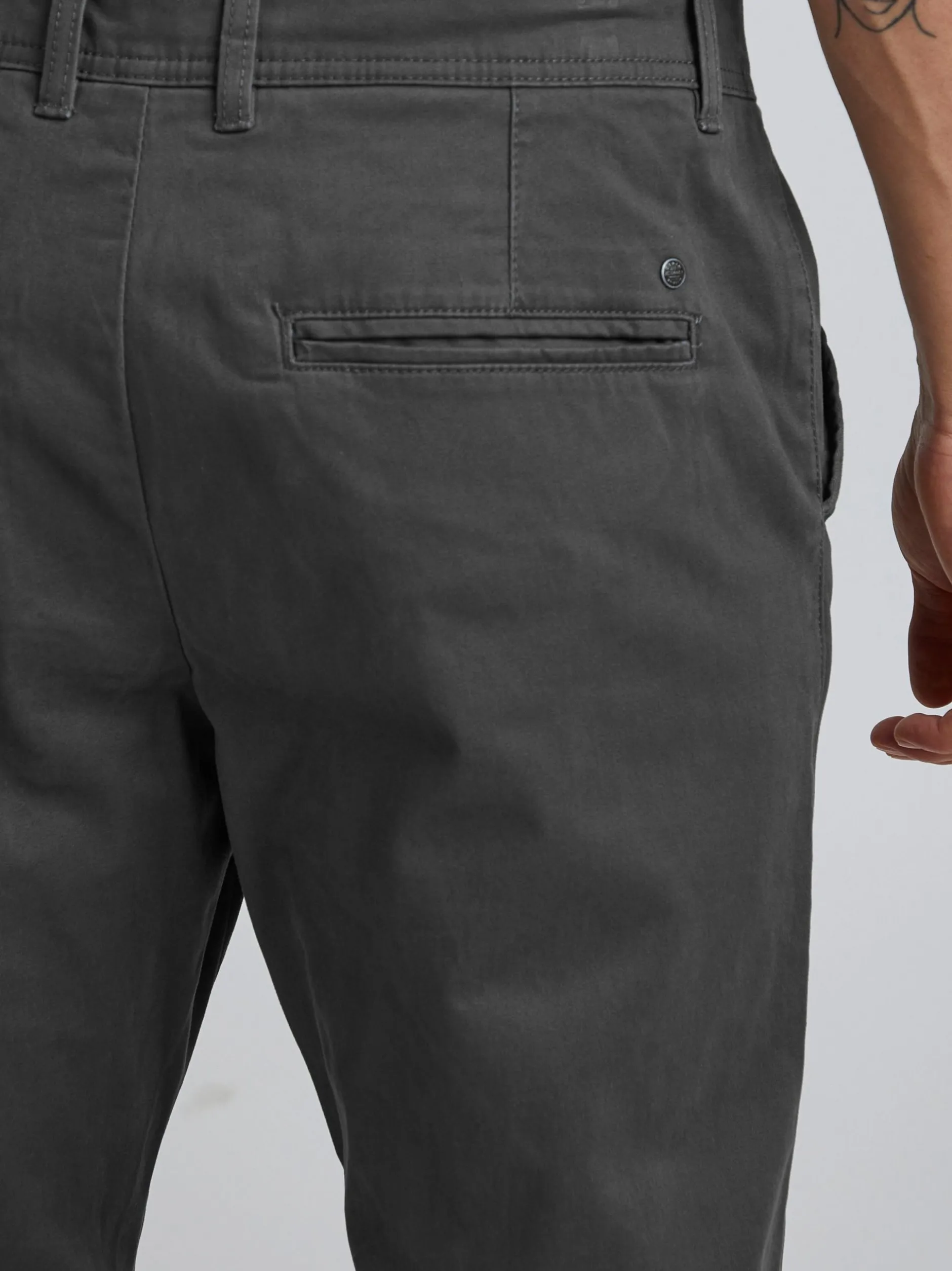 Solid Herren Chinohose - SDJim in grau