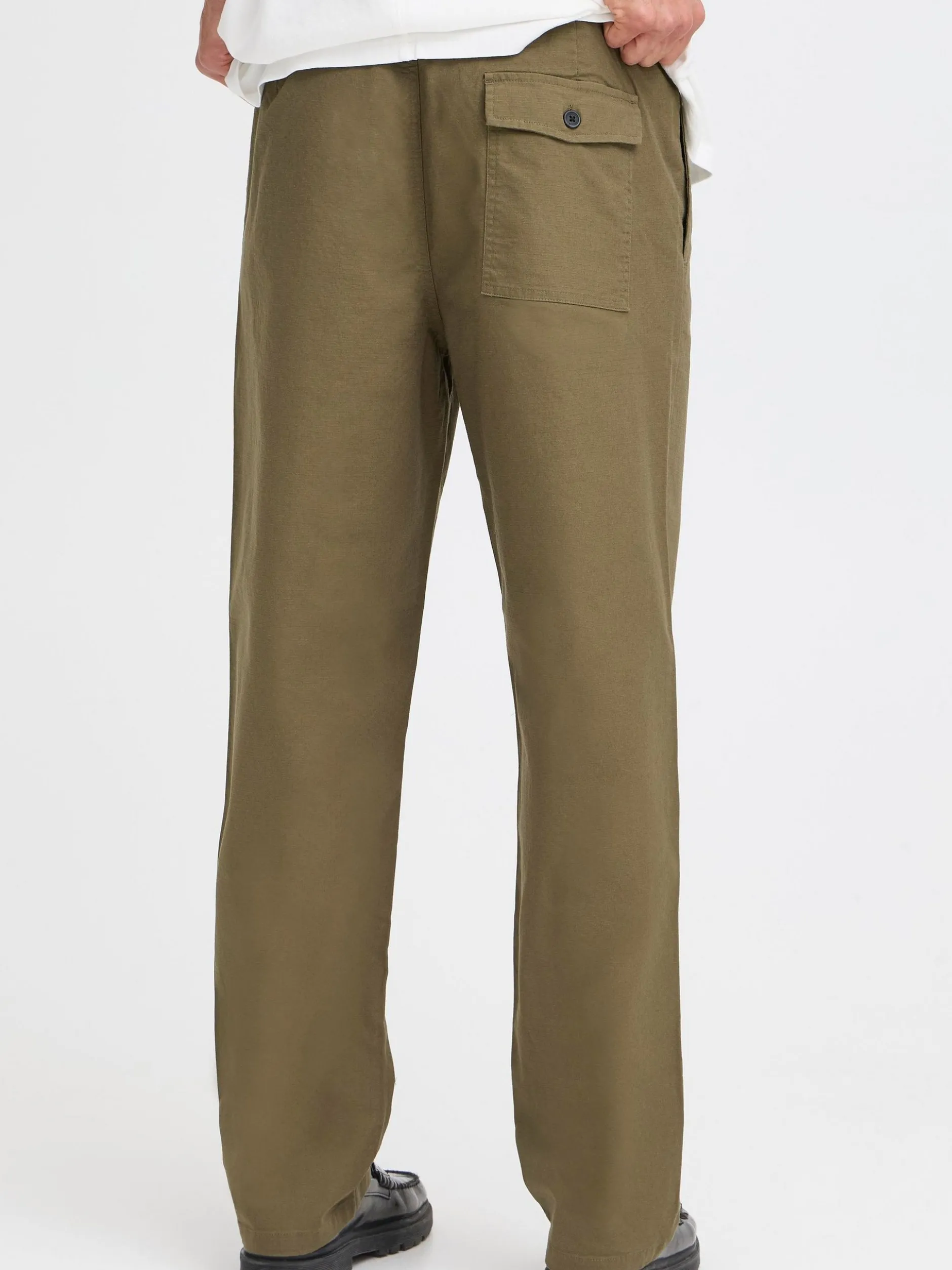 Solid Herren Chinohose - SDLiam in grün