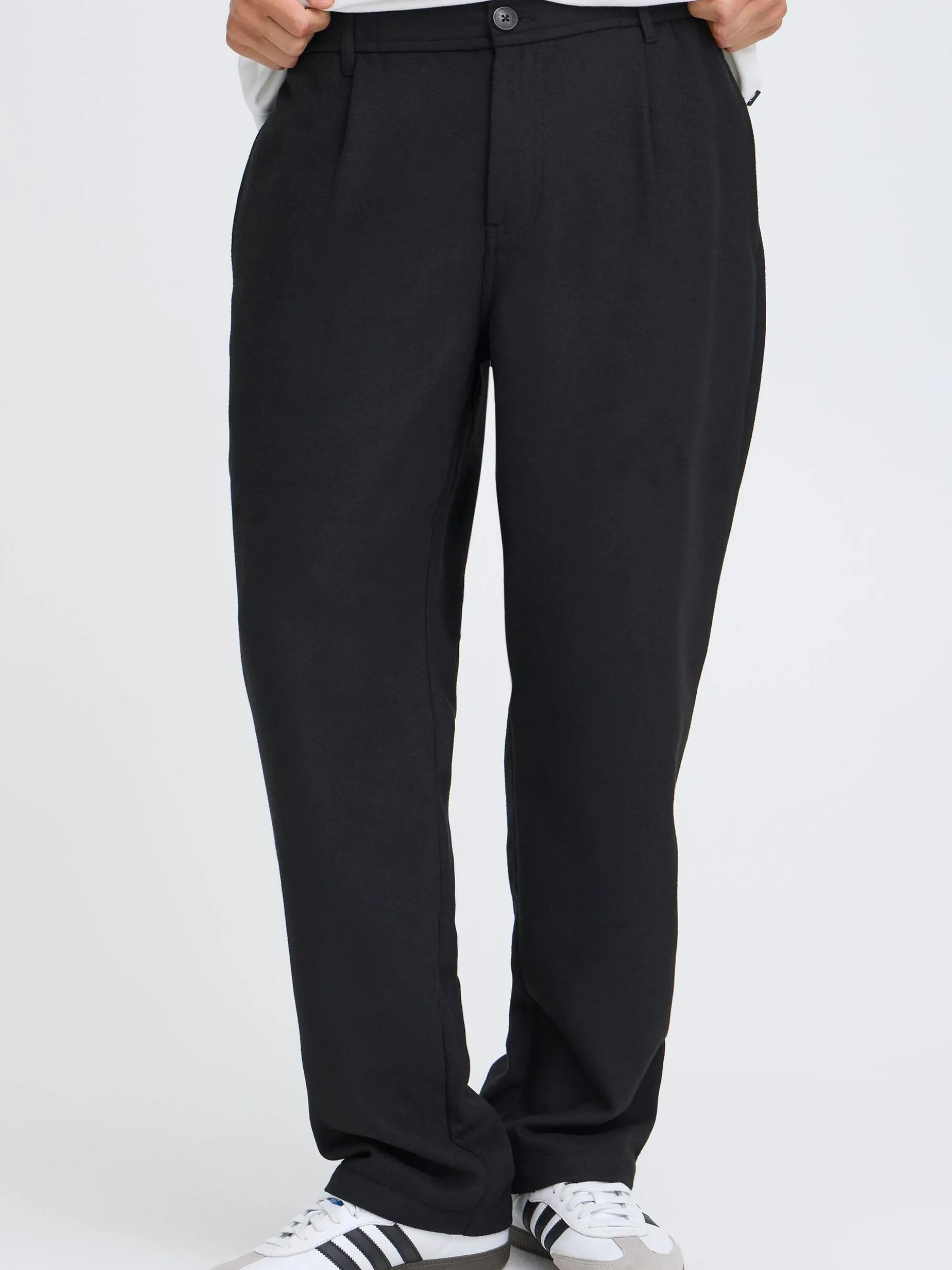 Solid Herren Chinohose - SDLiam in schwarz