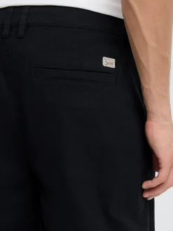 Solid Herren Chinohose - SDMohan Relaxed Fit in schwarz