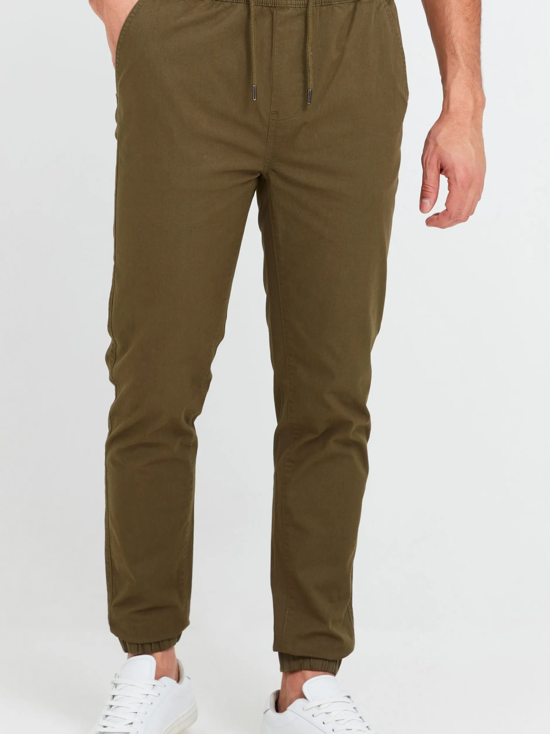 Solid Herren Chinohose - SDThereon in grün