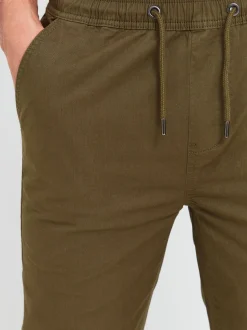 Solid Herren Chinohose - SDThereon in grün