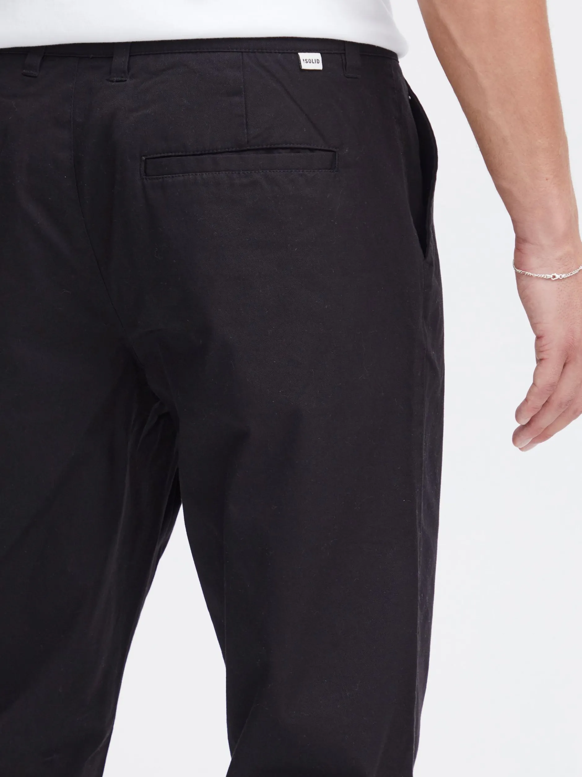 Solid Herren Chino - SDJoe in schwarz