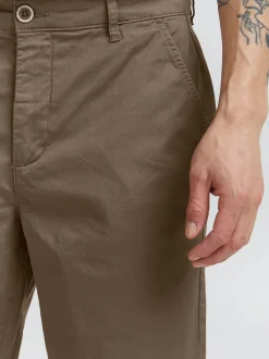 Solid Herren Chinoshorts - SDBishop in braun