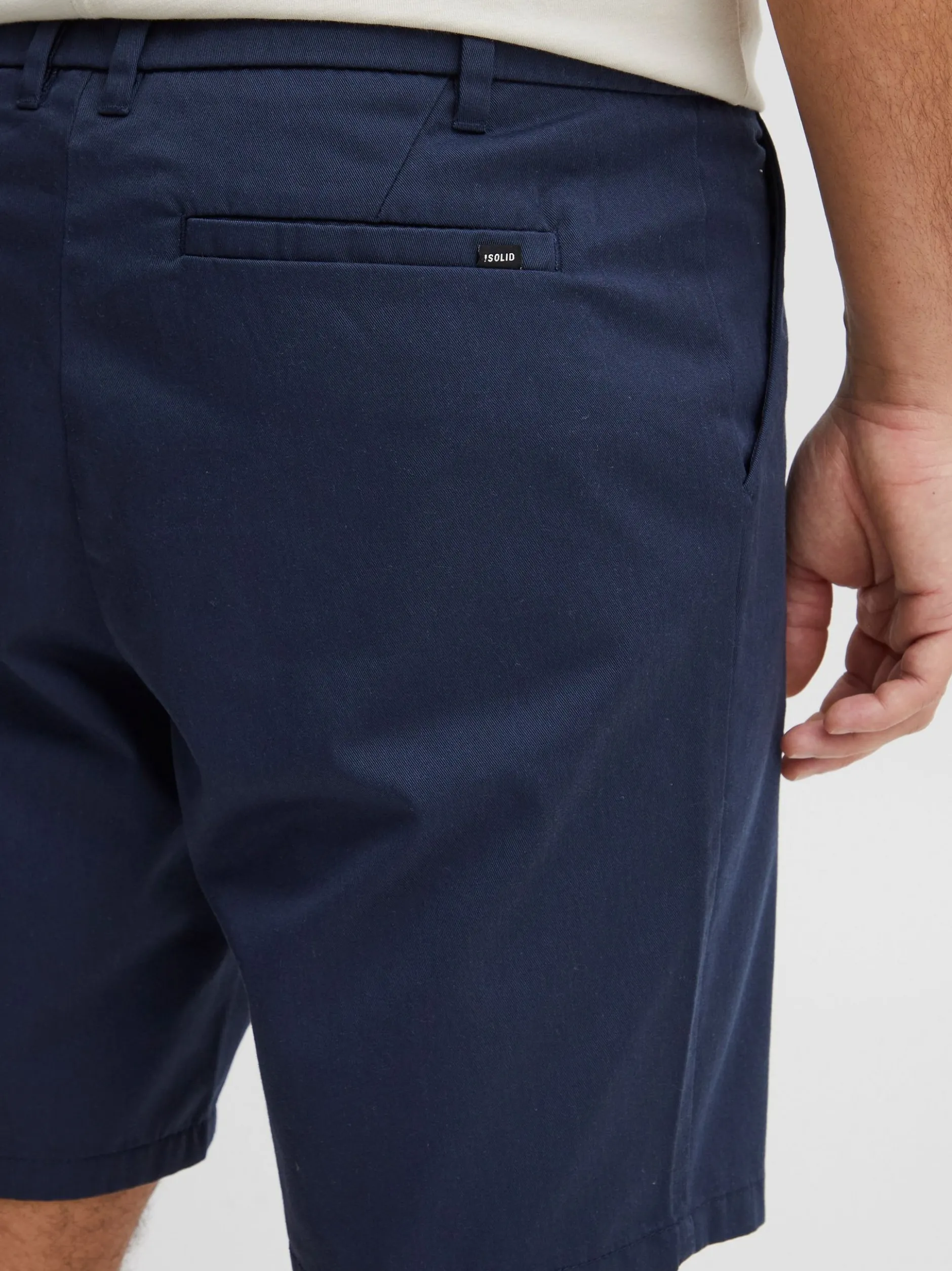 Solid Herren Chinoshorts - SDEldric in blau