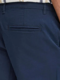 Solid Herren Chinoshorts - SDKalaik in blau