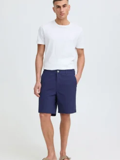 Solid Herren Chinoshorts - SDLiam in blau