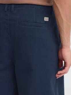 Solid Herren Chinoshorts - SDMohan Relaxed Fit in blau