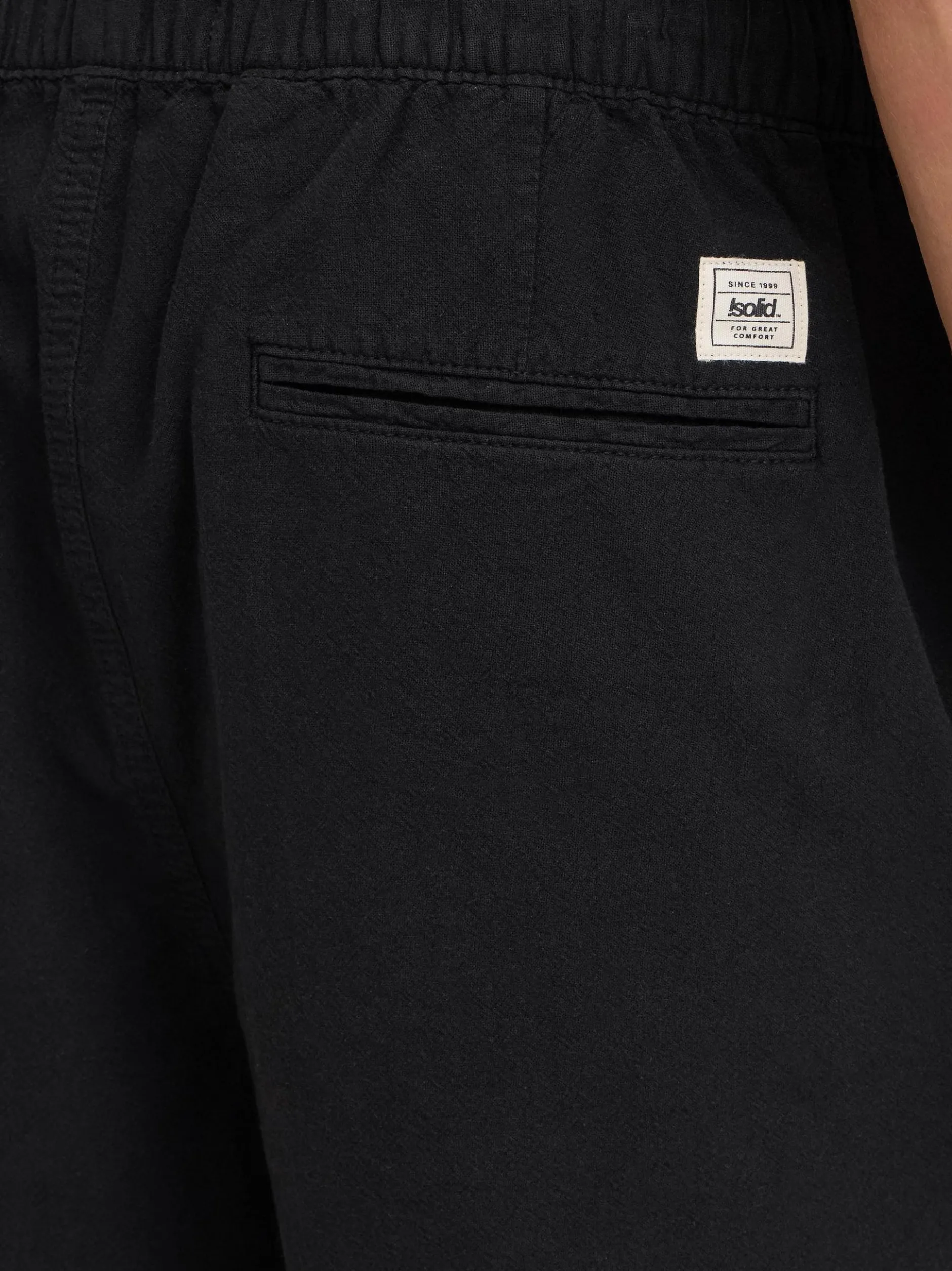 Solid Herren Chinoshorts - SDNeel in schwarz