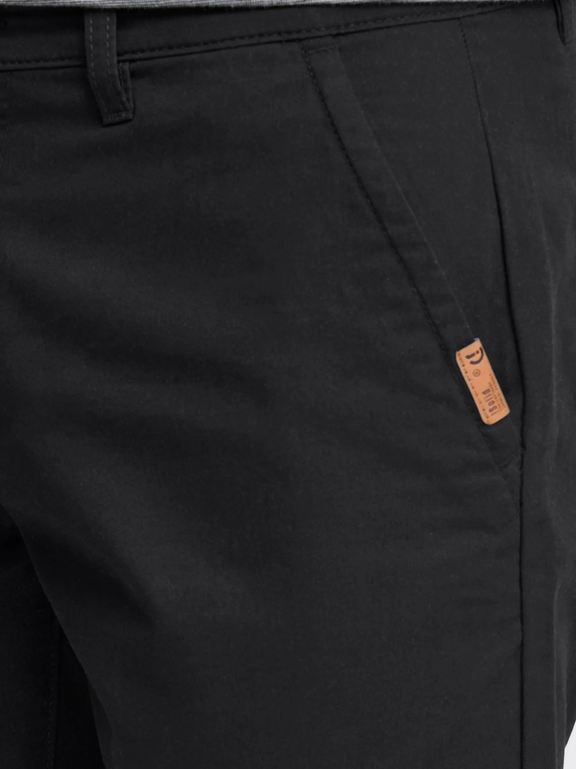 Solid Herren Chinoshorts - SDThement in schwarz