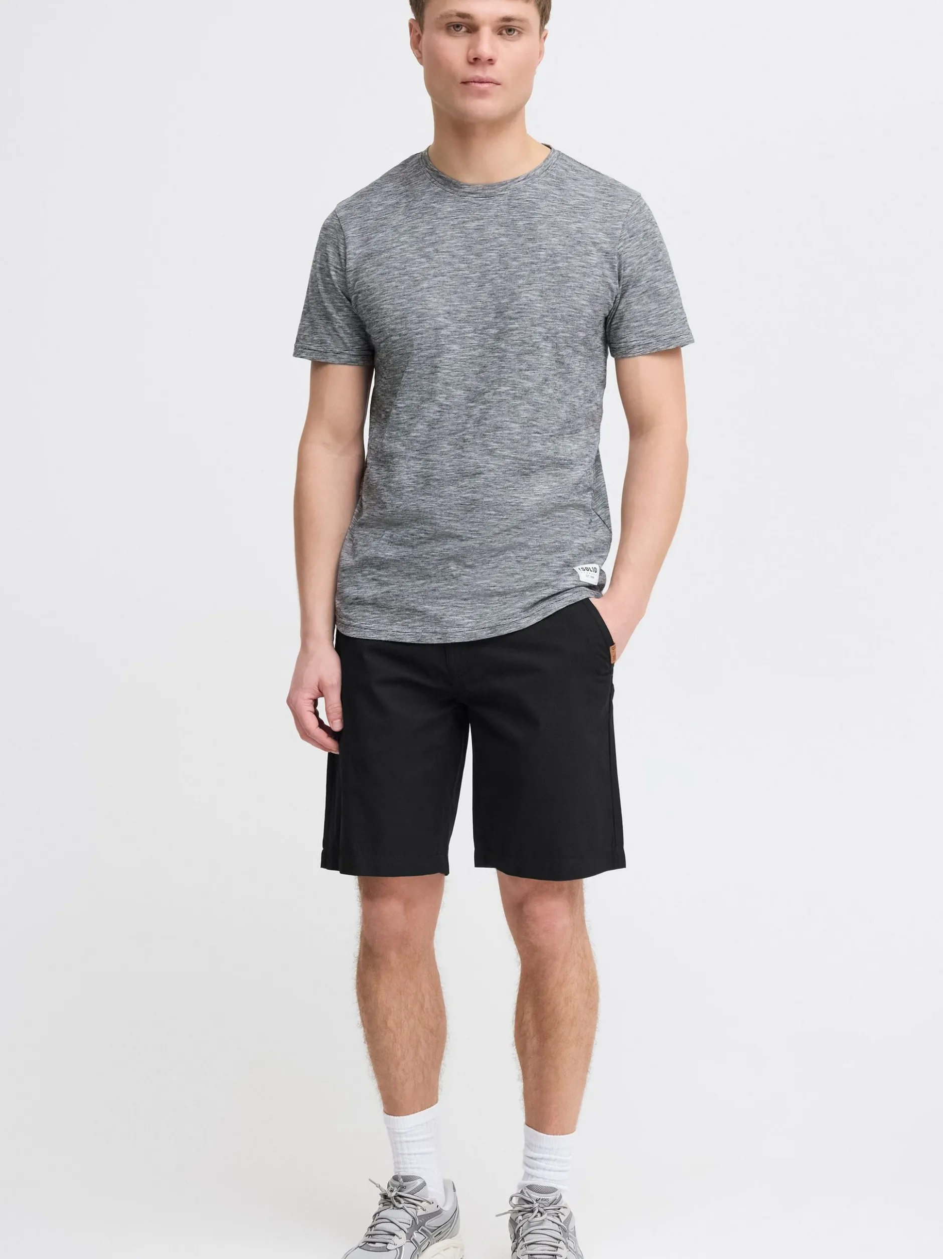 Solid Herren Chinoshorts - SDThement in schwarz