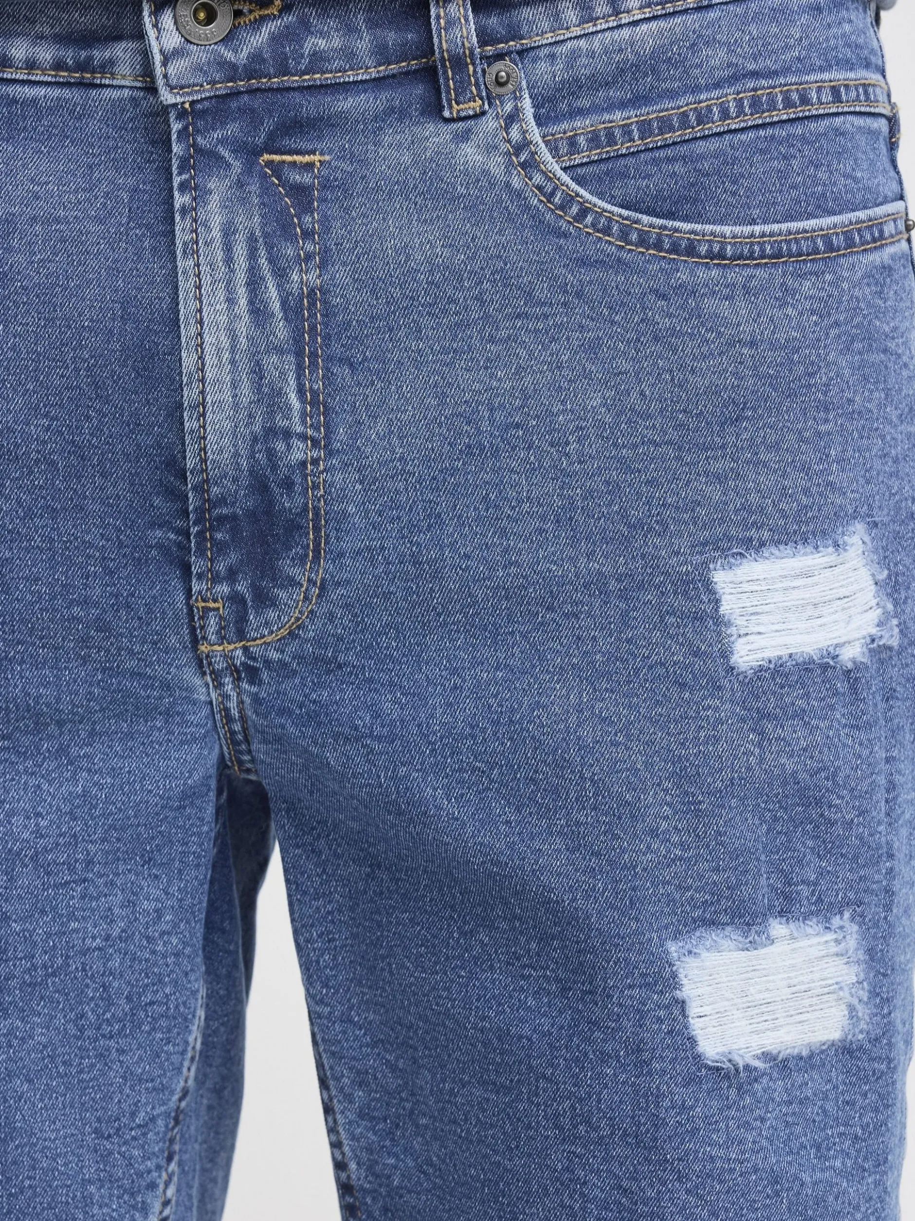 Solid Herren Jeansshorts - SDMitc in denim