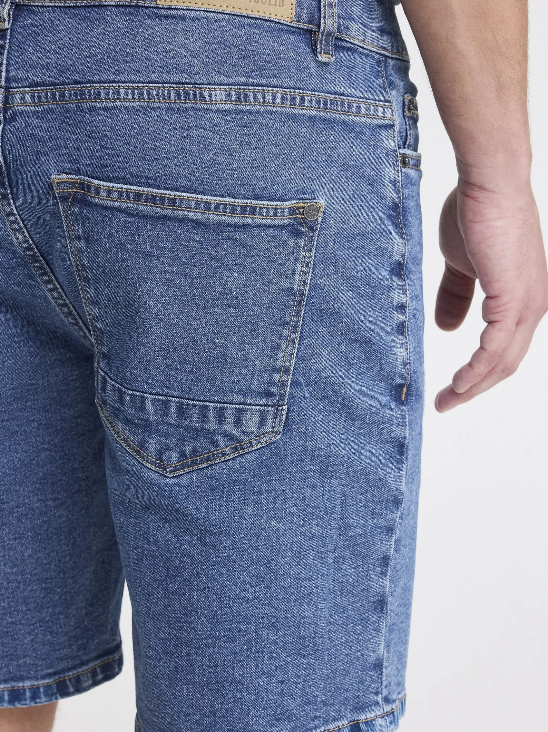 Solid Herren Jeansshorts - SDMitc in denim