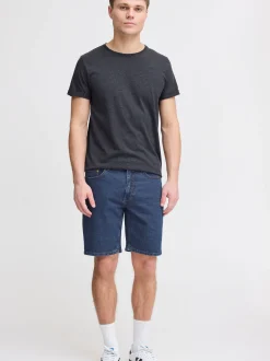 Solid Herren Jeansshorts - SDMitan in dark stone