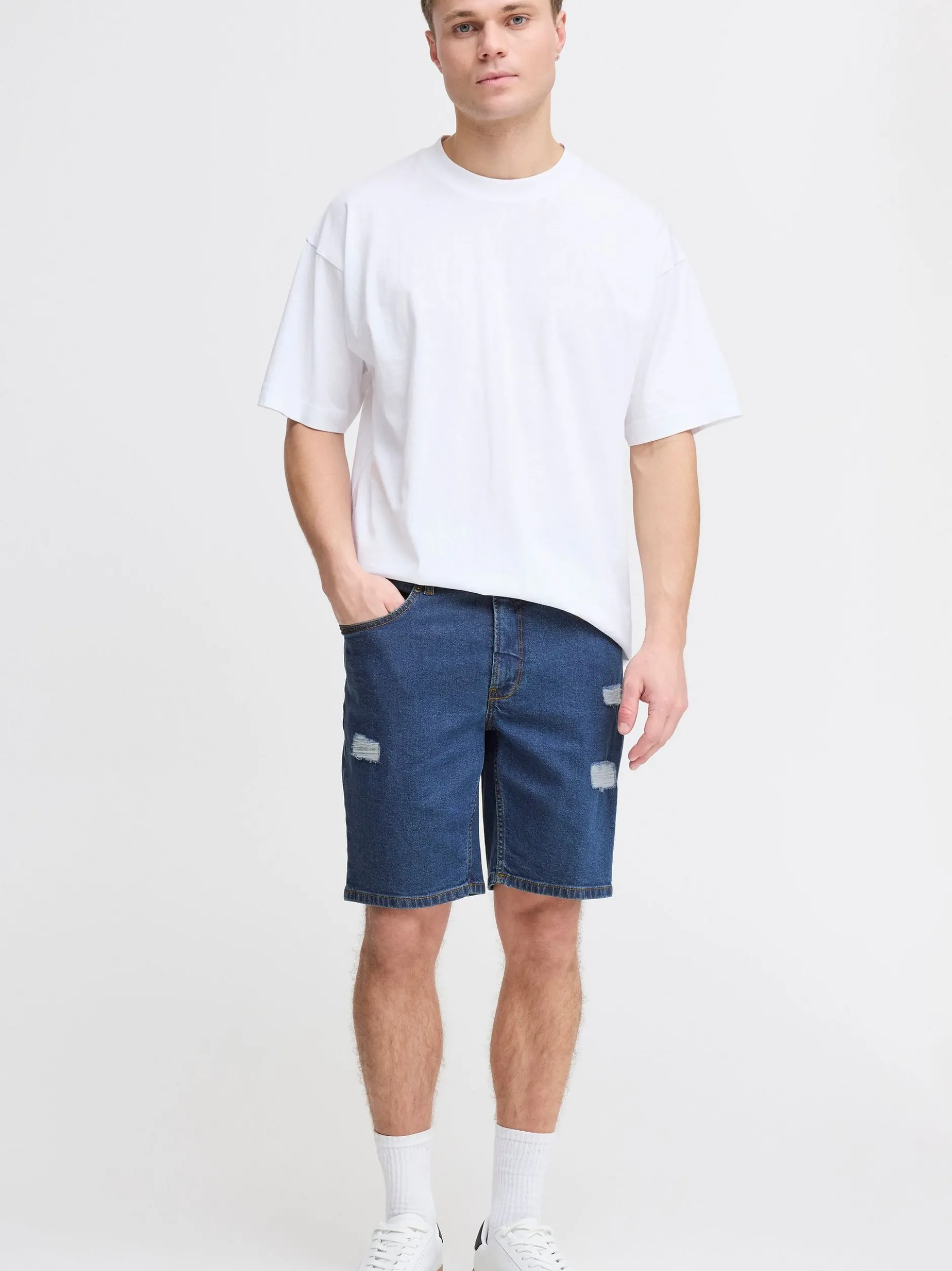 Solid Herren Jeansshorts - SDMitc in denim