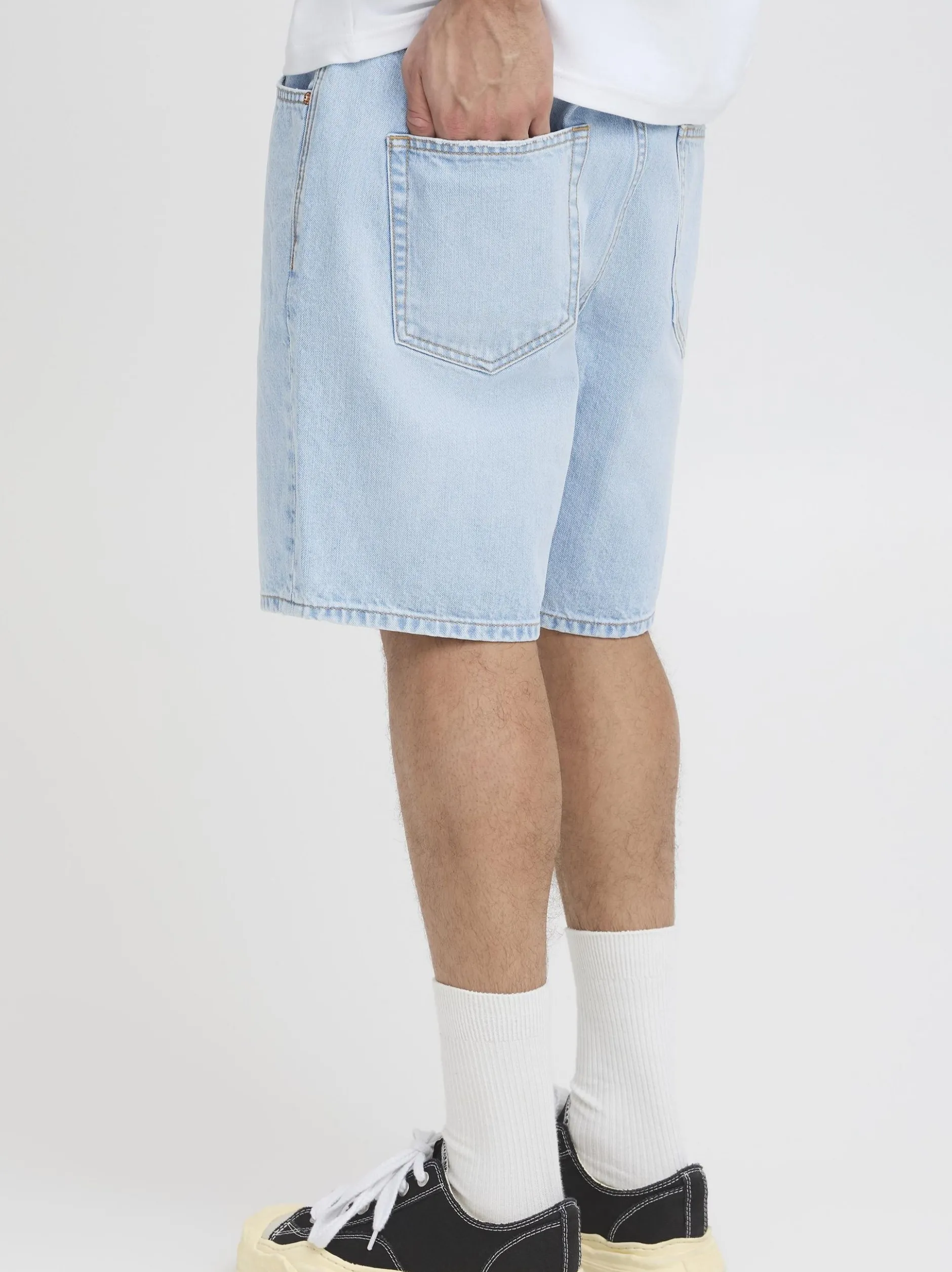 Solid Herren Jeansshorts - SDRyan in hellblau