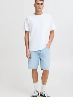 Solid Herren Jeansshorts - SDRyan in hellblau