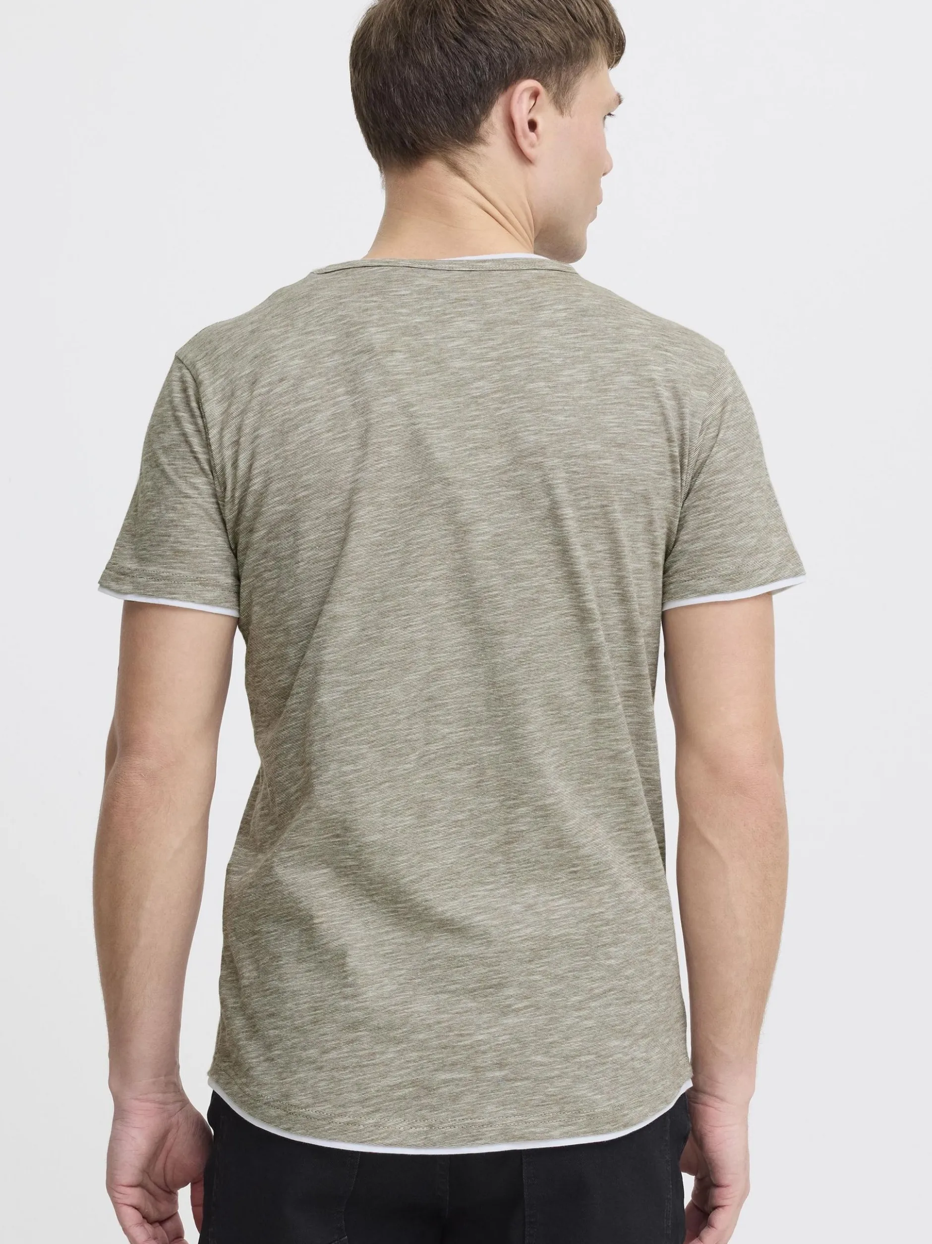 Solid Herren Kurzarmshirt - SDRigos in oliv