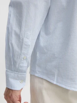 Solid Herren Langarmshirt - SDVal in hellblau