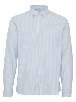 Solid Herren Langarmshirt - SDVal in hellblau
