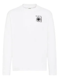Solid Herren Langarmshirt - SDOdani in weiß