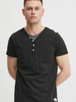 Solid Herren Layershirt - SDDorian in schwarz