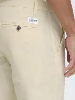 Solid Herren Leinenhose - SDLoran in beige