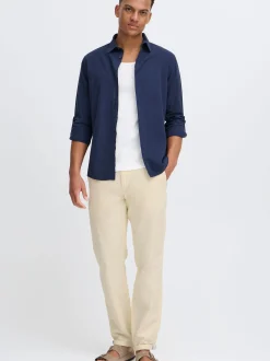 Solid Herren Leinenhose - SDLoran in beige