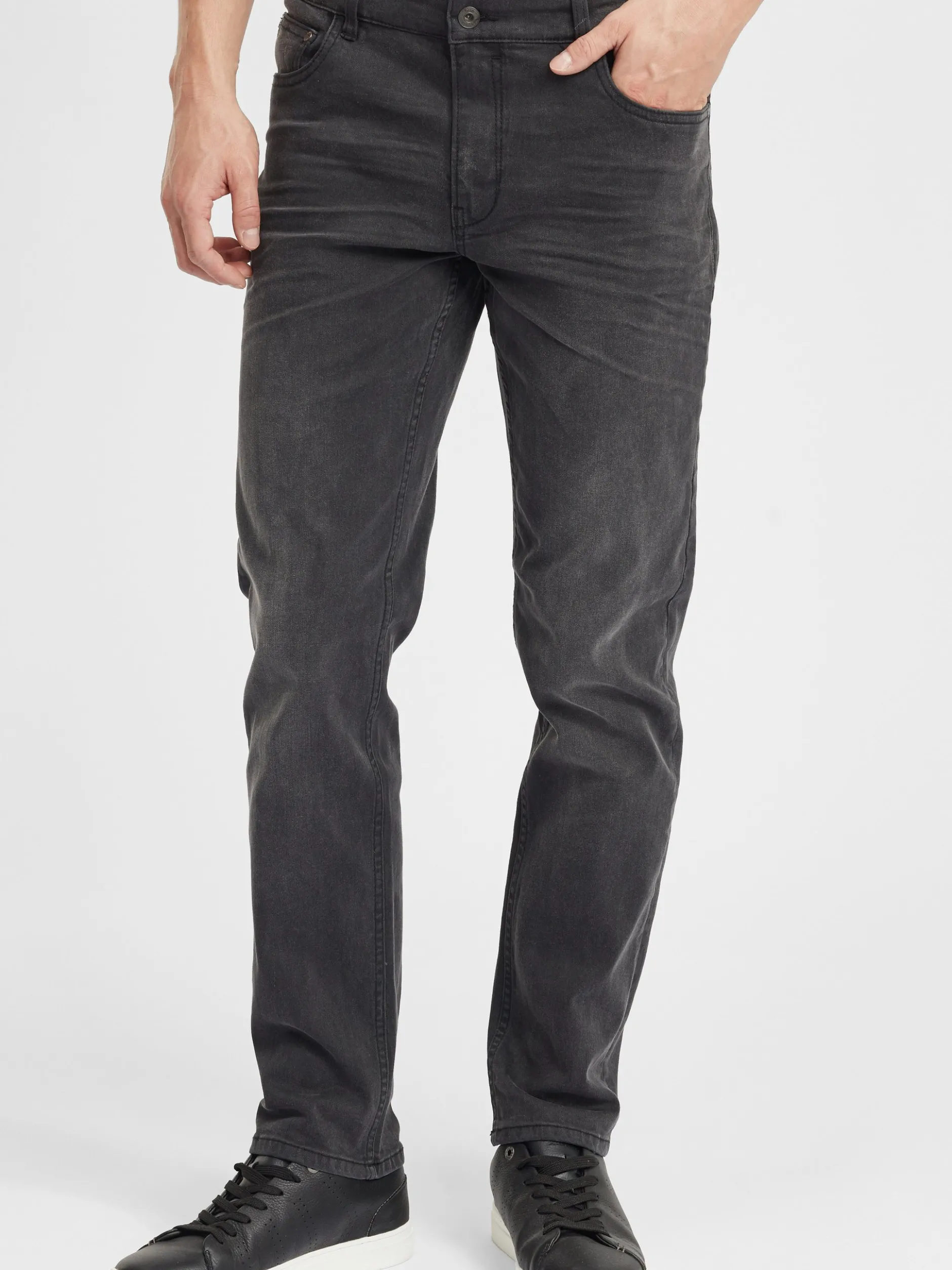 Solid Herren 5-Pocket-Jeans - SDFynn in grau