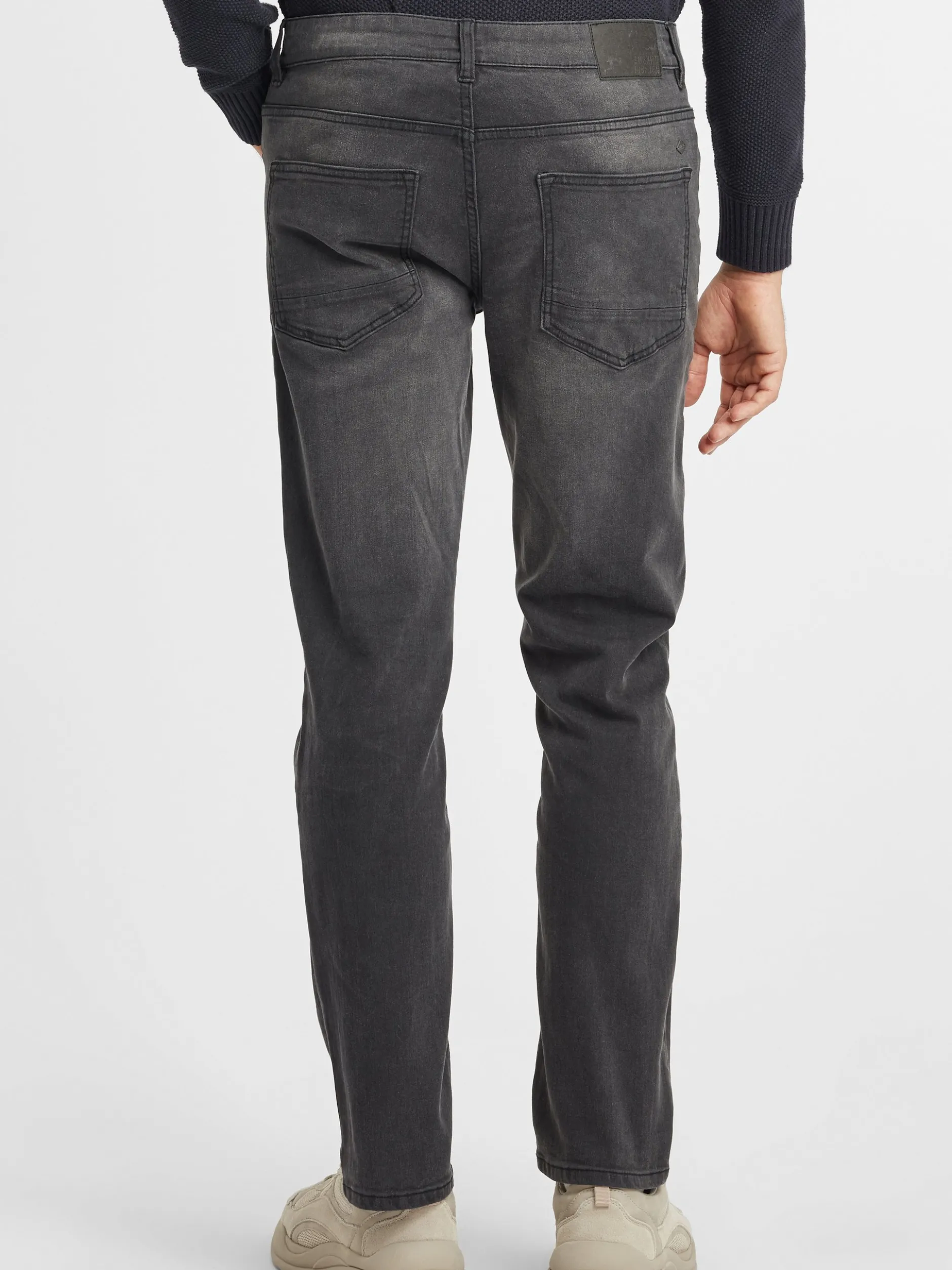 Solid Herren 5-Pocket-Jeans - SDFinlay in grau