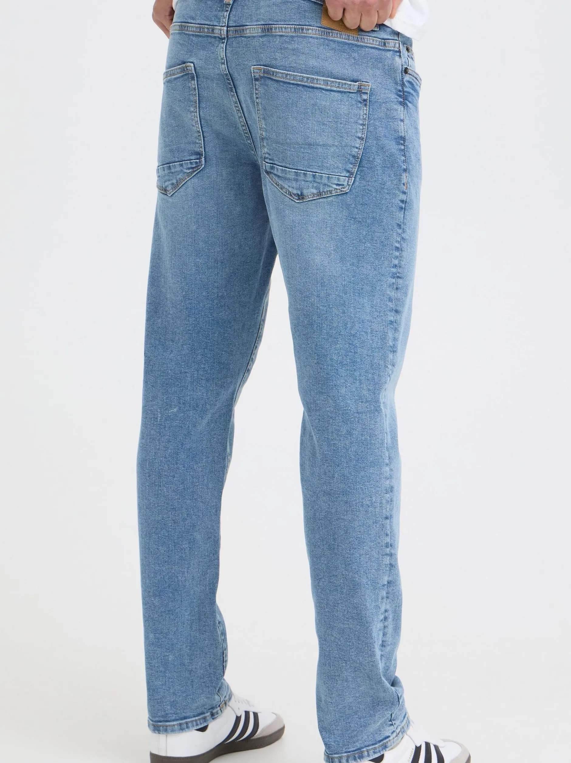 Solid Herren 5-Pocket-Jeans - SDRyder in hellblau
