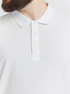 Solid Herren Poloshirt - SDBanjo Big & Tall in weiß