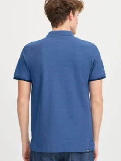 Solid Herren Poloshirt - SDBenjaminPolo in blau