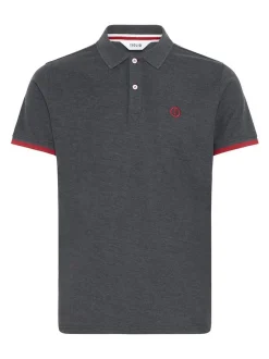 Solid Herren Poloshirt - SDBenjaminPolo in blau