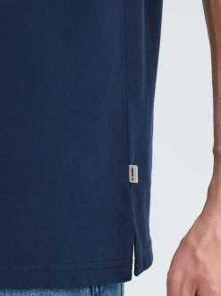 Solid Herren Poloshirt - SDBetova in blau